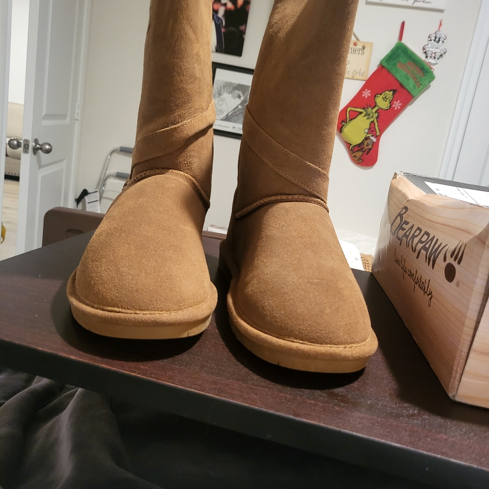 Bearpaw Brown Suede Boots